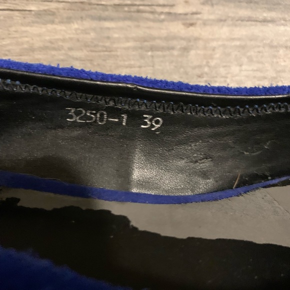 TORY BURCH COBALT REVA FLATS SZ8 - Picture 3 of 7